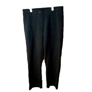 Betabrand Women’s Size Small Grey Pull-On Cropped Dress Pants